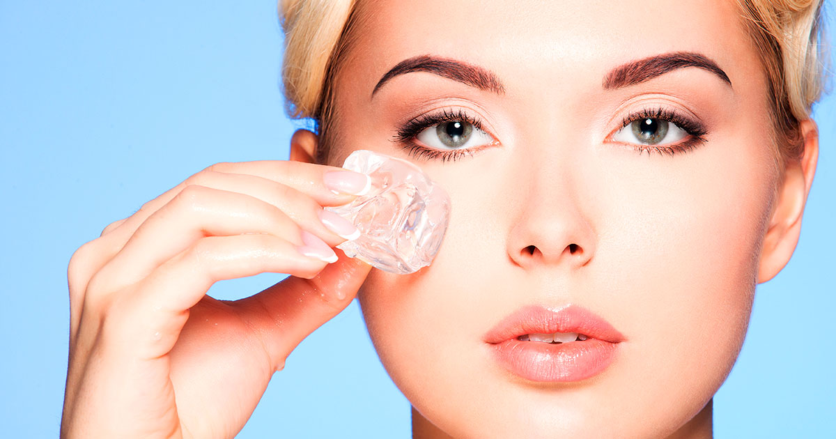 Bruises under the eyes