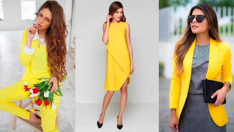 Womens things in yellow 1