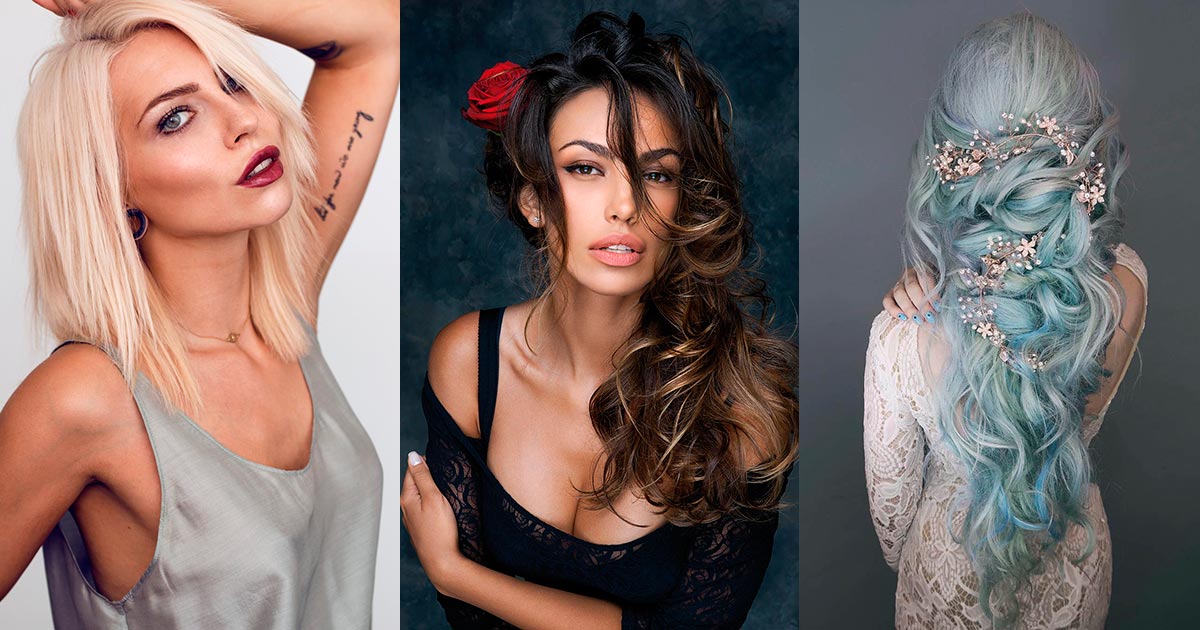 Types of hair coloring