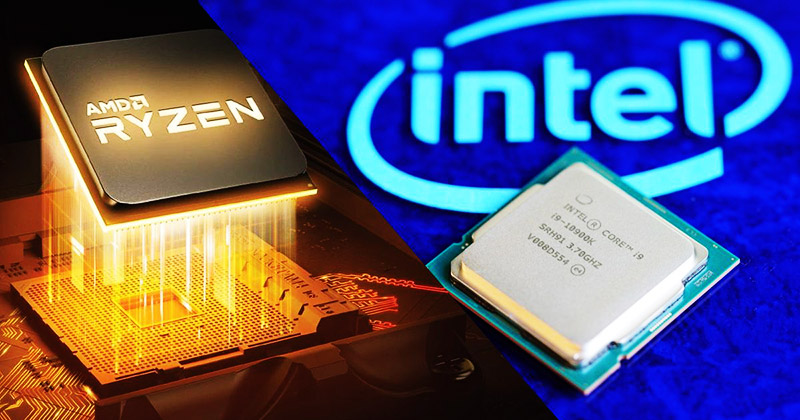 amd ryzen vs intel core