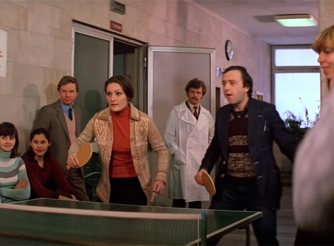 Как звали напарника Нади по настольному теннису? 8 The most charming and attractive 14