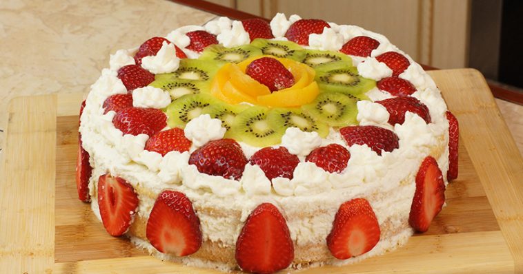 Фруктовый торт без выпечки: вкусно и быстро! 6