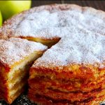 Яблочный пирог «Три стакана» — изумительно вкусный! 14 пирог