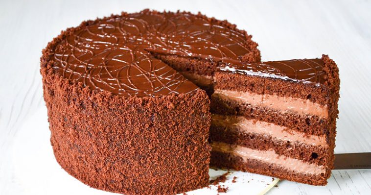 Удивительный торт "Прага" по-домашнему: самый простой и вкусный рецепт 6 Прага