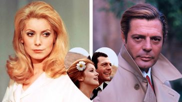 Денёв и Марчелло Мастроянни