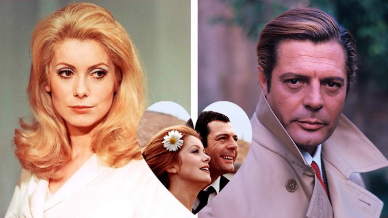 Денёв и Марчелло Мастроянни