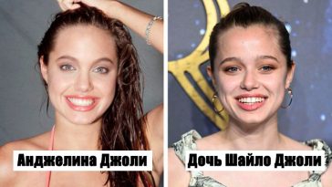 Джоли и Шайло Джоли