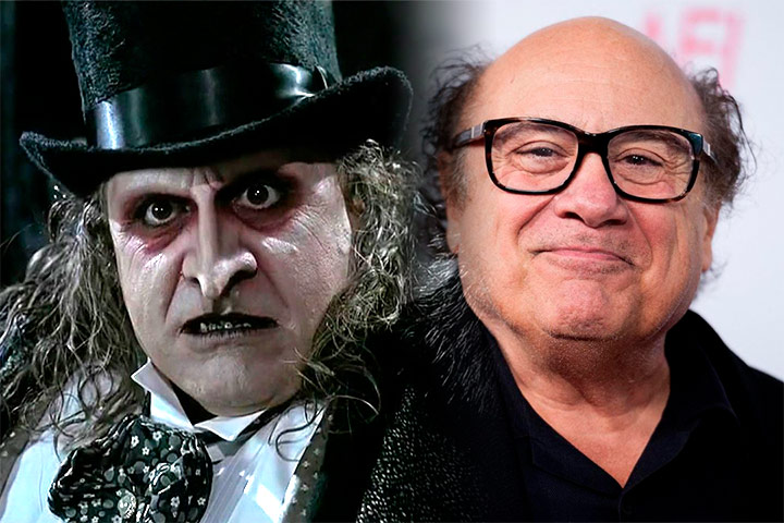 Никогда не догадаетесь: кто скрывался под гримом известных персонажей кино? 10 Де Вито