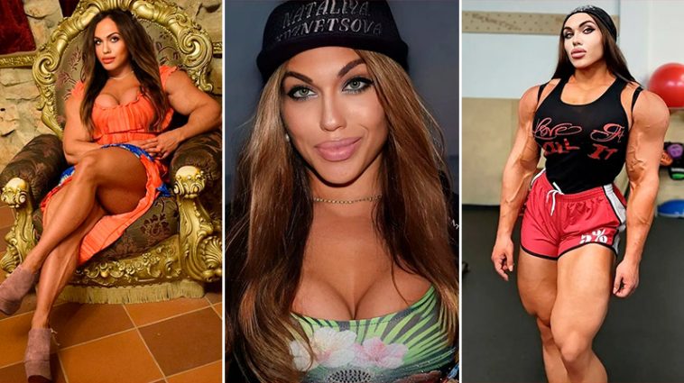 Облегающие платья и мини: Как чемпионка мира по бодибилдингу Амазонка Наталья смотрится в женственных нарядах 6 5 9