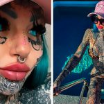 Модель с 600 тату похвасталась подтянутыми формами и познакомила с "любовью до Луны и обратно" 16 New 2 2