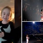 Семилетняя Амелия, которая пела в бомбоубежище, исполнила Гимн на огромном концерте в Польше (ВИДЕО) 15 10 7