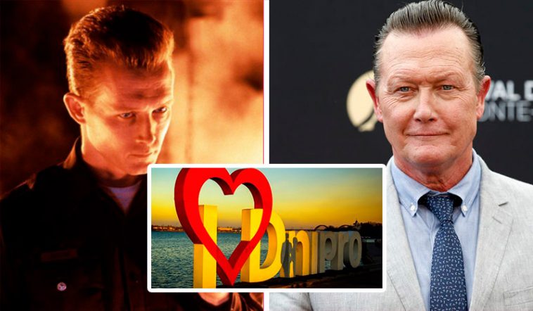 Звезда "Терминатора-2" стал послом Доброй воли Днепра (ВИДЕО) 6 Квадрат 7