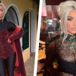 Кардашьян случайно засветила обнаженную грудь во время сьемок в полупрозрачном белье (ВИДЕО) 13 6 44