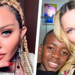 Сын Мадонны в красном платье с глубоким декольте затмил звёздную маму 15 6 52