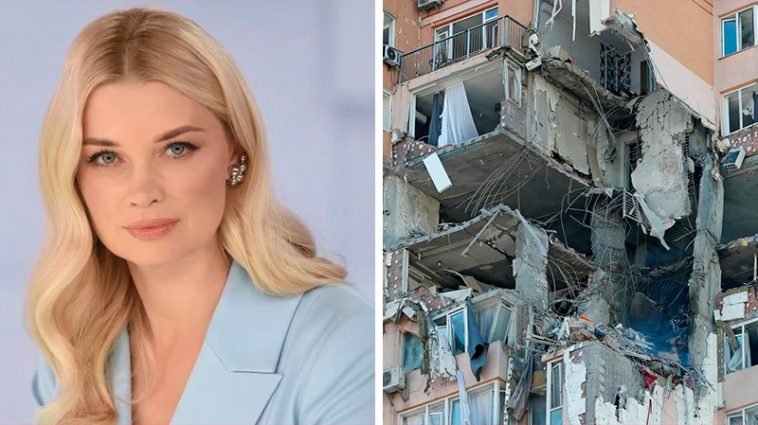 В дом Лидии Таран попала ракета и убила человека. Телеведущая объяснила, почему боится возвращаться в Украину 6 New 2 32
