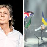 Пол Маккартни вышел на сцену с национальным флагом Украины в поддержку страны 14 маккартни