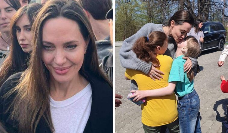 Анджелина Джоли тайно побывала в детском доме и улетела с Украины 6 борислав