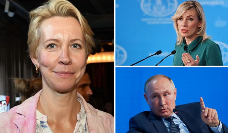 «Адам и Ева были русскими, а первый айфон придумала Россия» - Лазарева высмеяла пропаганду России, также досталось и Путину 6 путин лазарева