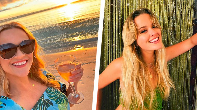 "Супер-милые ретро флюиды!" 46-летняя "Блондинка в законе" сфотографировалась на пляже в лазурном купальнике 6 6 33