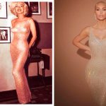 Музейный экспонат не выдержал: Ким Кардашьян порвала легендарное "голое" платье Мэрилин Монро 14 New 2 9