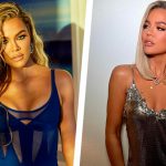 "Сердце рвется наружу" - шикарная Хлои Кардашьян оттопырила тесное бра в ярко-розовом бикини 13 6 27