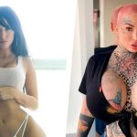 Как выглядела в детстве и молодости фрик-модель Мария Магдалена до начала экспериментов над своим телом 18 6 34