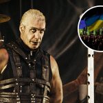 Немецкая группа Rammstein снова поддержала Украину. В этот раз подняли сине-желтый флаг на концерте в Польше 14 прапор