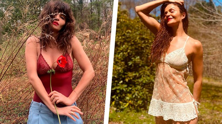 "Изумительно секси!" - супермодель Хелена Кристенсен снялась в фотосессии в прозрачном белье 6 6 21