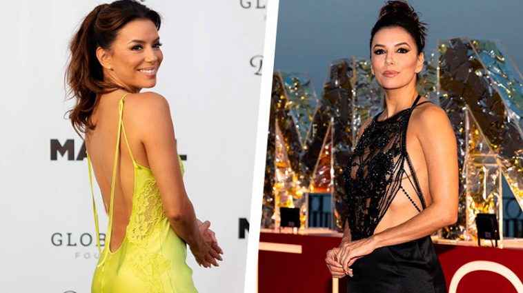 "Разве она не прекрасна?" - обворожительно улыбаясь, Лонгория игриво выпятила пятую точку в облегающем платье 6 6 42