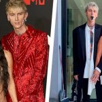 Меган в золотом платье с убойным разрезом, Бейкер - в прозрачном корсете на гала-концерте в Нью-Йорке 14 6 43