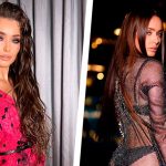 "Очень красивая!", "Меган Фокс нервно курит" - Мишина в мини-платье и ботфортах заворожила фанатов 14 6 44