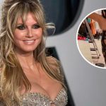 Неожиданный сюрприз: кружевной наряд от Moschino не сошёлся на округлившихся бёдрах Хайди Клум 14 Maket Moldova 1650871362 59