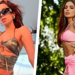 Бразильская певица Анитта засветила грудь с неравномерным загаром на мероприятии в Мадриде 13 6 13