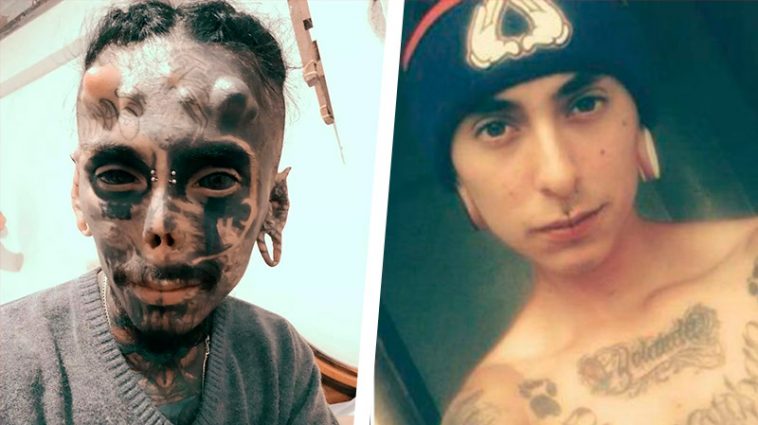 "У меня всегда будет лицо ангела" - мужчина, который покрыл свое тело на 86 процентов татуировками, а также увлекся модификациями тела 7 6 20