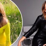 "Слишком горячая!" - Элизабет Херли в облегающем комбинезоне без нижнего белья встретила Рождество 14 Maket Moldova 1650871362 96