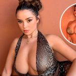 В золотом бюстгальтере и без трусов - Деми Роуз предстала в ошеломительном образе египетской богини 14 Maket Moldova 1650871362 144