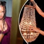 "Плохая девочка!" - 34-летняя Рианна в топе с глубоким вырезом в зоне декольте снялась на стеклянном столе 14 Maket Moldova 1650871362 79