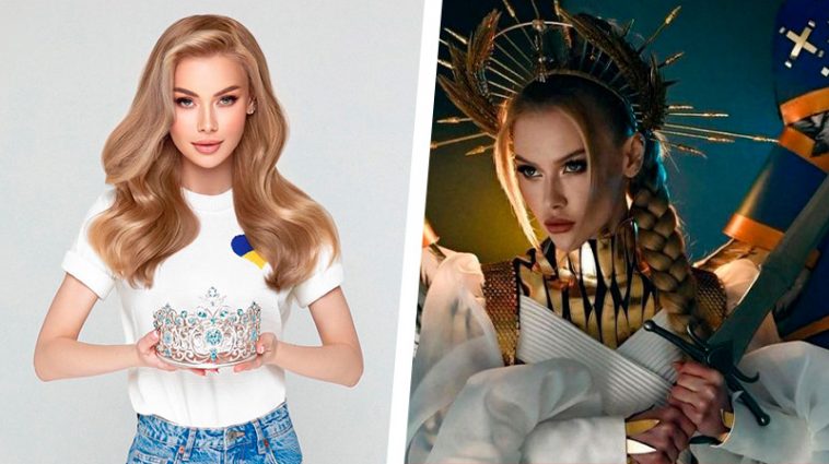 "Бороться до конца!" - 28-летняя украинка очаровала публику эффектным выходом на конкурсе "Мисс Вселенная" 6 6 7