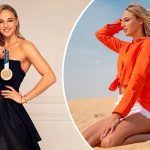 В мини-платье с нижнего ракурса: Дарья Белодед снялась в эффектной фотосессии на фоне моря 13 Maket Moldova 1650871362 109