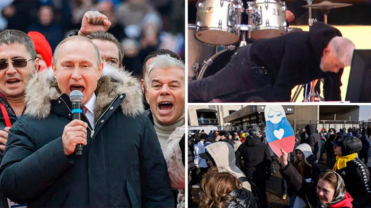 Забытый сценарий, отжимания Газманова и песня на украинском: чем запомнился шабаш на "Лужниках" в этом году 6 10 3