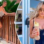 "Аппетитный изгиб!" – Никитюк в кожаных лосинах эффектно наклонилась перед камерой 14 Maket Moldova 1650871362 36