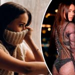 В чёрных кружевных трусах и тесном топе. Ксения Мишина предстала в нижнем белье в полный рост 13 Maket Moldova 1650871362 63