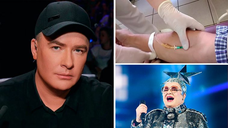 "Произошло кровоизлияние. Весь тур откладывается" - стало известно об ухудшении состояния 49-летнего Андрея Данилко 6 10