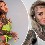 Выглядела такой милашкой! Британка покрыла татуировками 95% кожи, включая интимную зону: фото до и после 14 Maket Moldova 1650871362 91