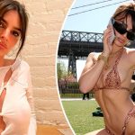 Истинная красота женщины: беременная Ратаковски снялась стоя в ванной в чём мать родила 13 Maket Moldova 1650871362 67