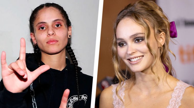 23-летняя красавица-дочь Джонни Деппа в коротком топе слилась в поцелуе с любимой девушкой в людном месте 6 6 12