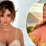 Пышногрудая модель Деми Роуз, едва прикрывая интимные места крошечным купальником, сделала "мостик" 15 Maket Moldova 1650871362 14