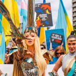 Оля Полякова возглавила украинскую колонну на ЛГБТ-марше в Лондоне 15 Polykova