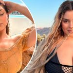 "Милая Венера" - британская модель с шестым размером груди в крошечном купальнике насладилась восходом солнца 15 Maket Moldova 1650871362 30