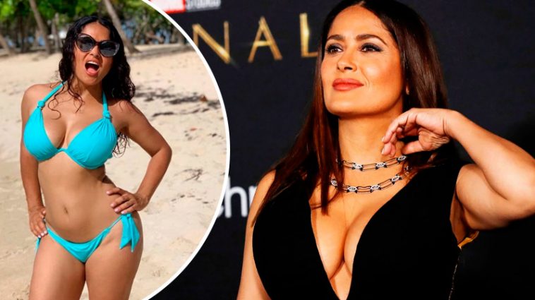 "Есть чем похвастаться" - Сальма Хайек в ярком купальнике блеснула пышным бюстом на яхте 6 Maket Moldova 1650871362 восстановлено 1